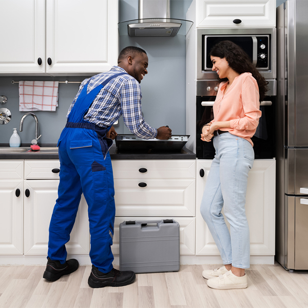 can you provide an estimate for cooktop repair before beginning any work in Fulks Run